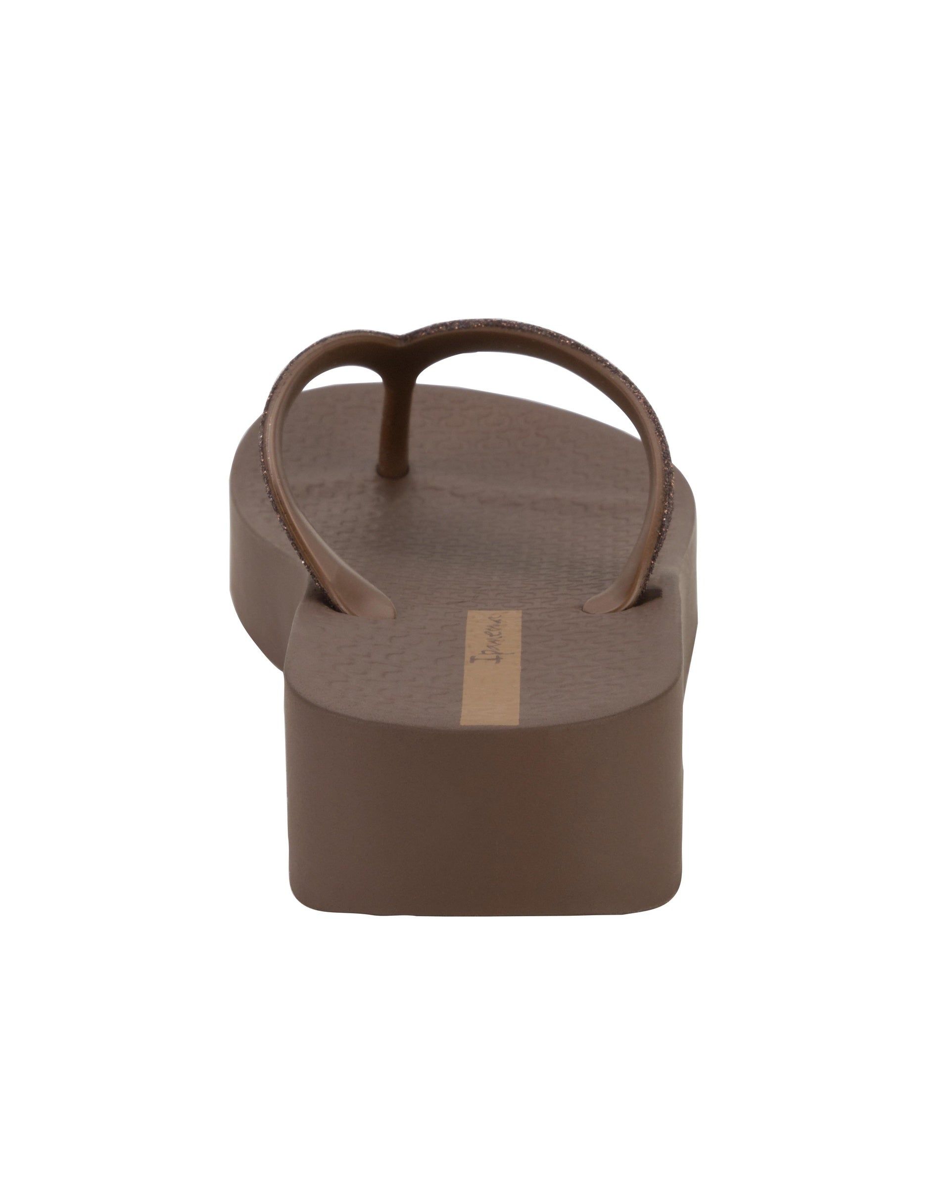 Japonki Damskie Ipanema Mesh Chic Brązowe | ZSXTJW-746