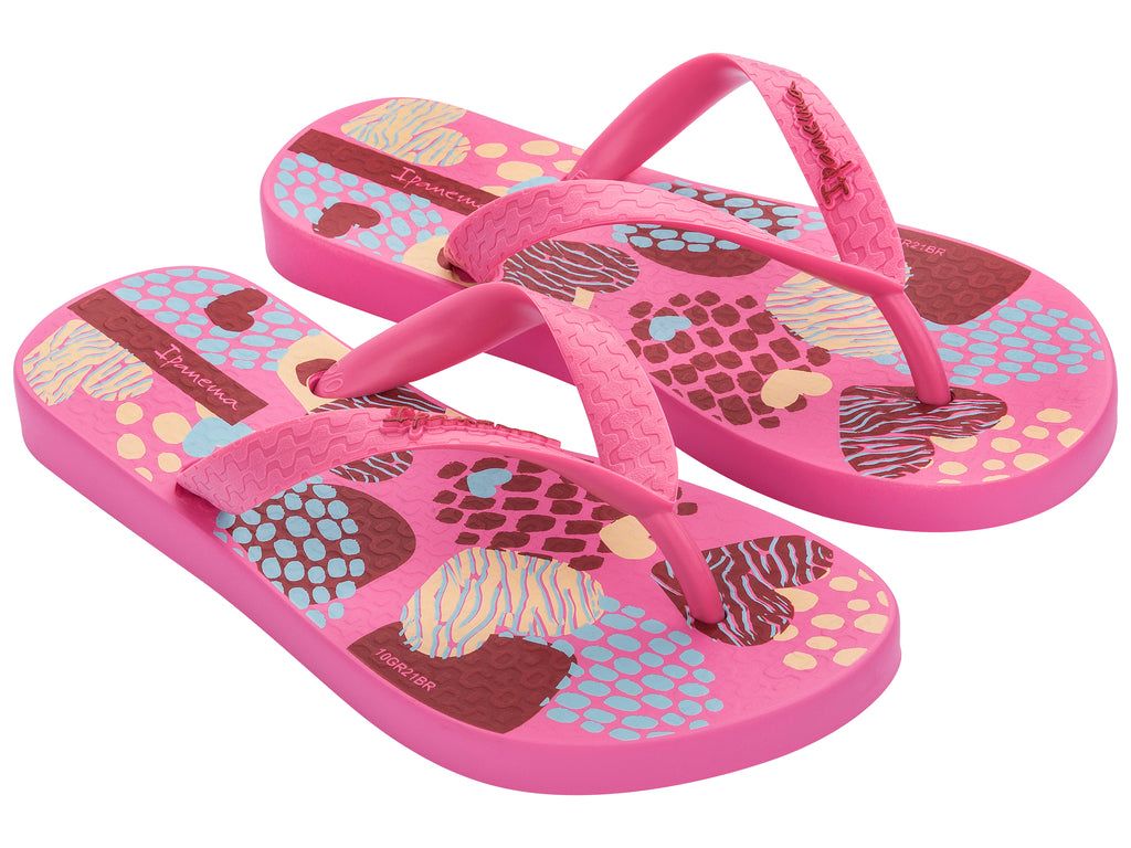Sale Dziecięce Ipanema Fun Różowe Różowe Czerwone | ZFPCHG-243