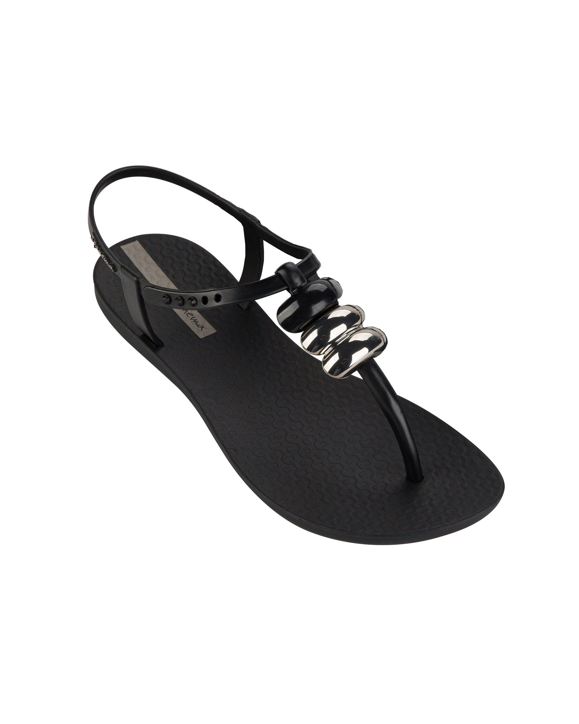Sandały Damskie Ipanema Class Sandal Czarne Czarne | YPNZEI-178