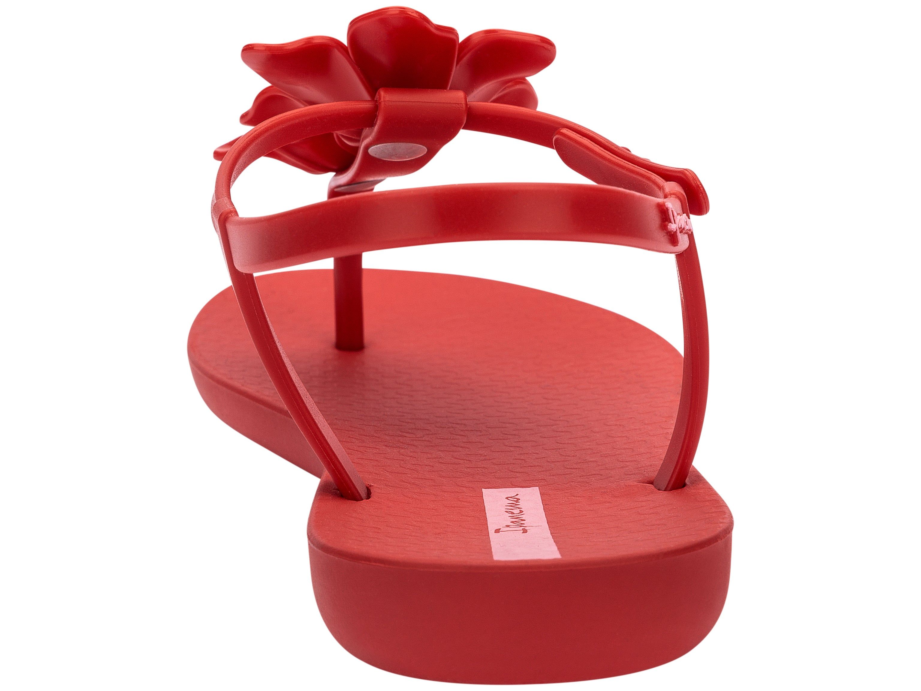 Sandały Damskie Ipanema Duo Flowers Czerwone Różowe | RNGKQW-248