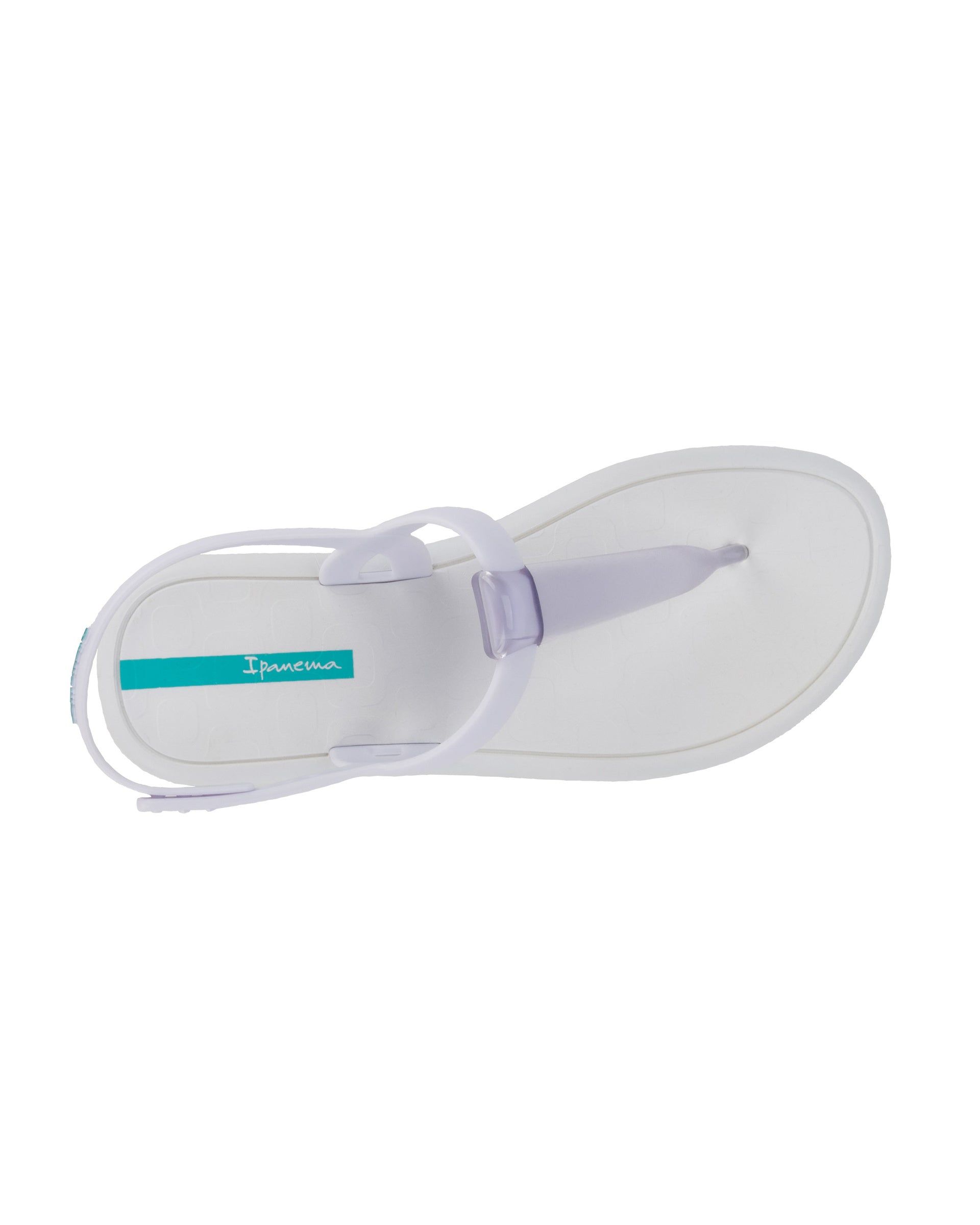 Sandały Damskie Ipanema Glossy Sandal Białe | RDBIWE-083