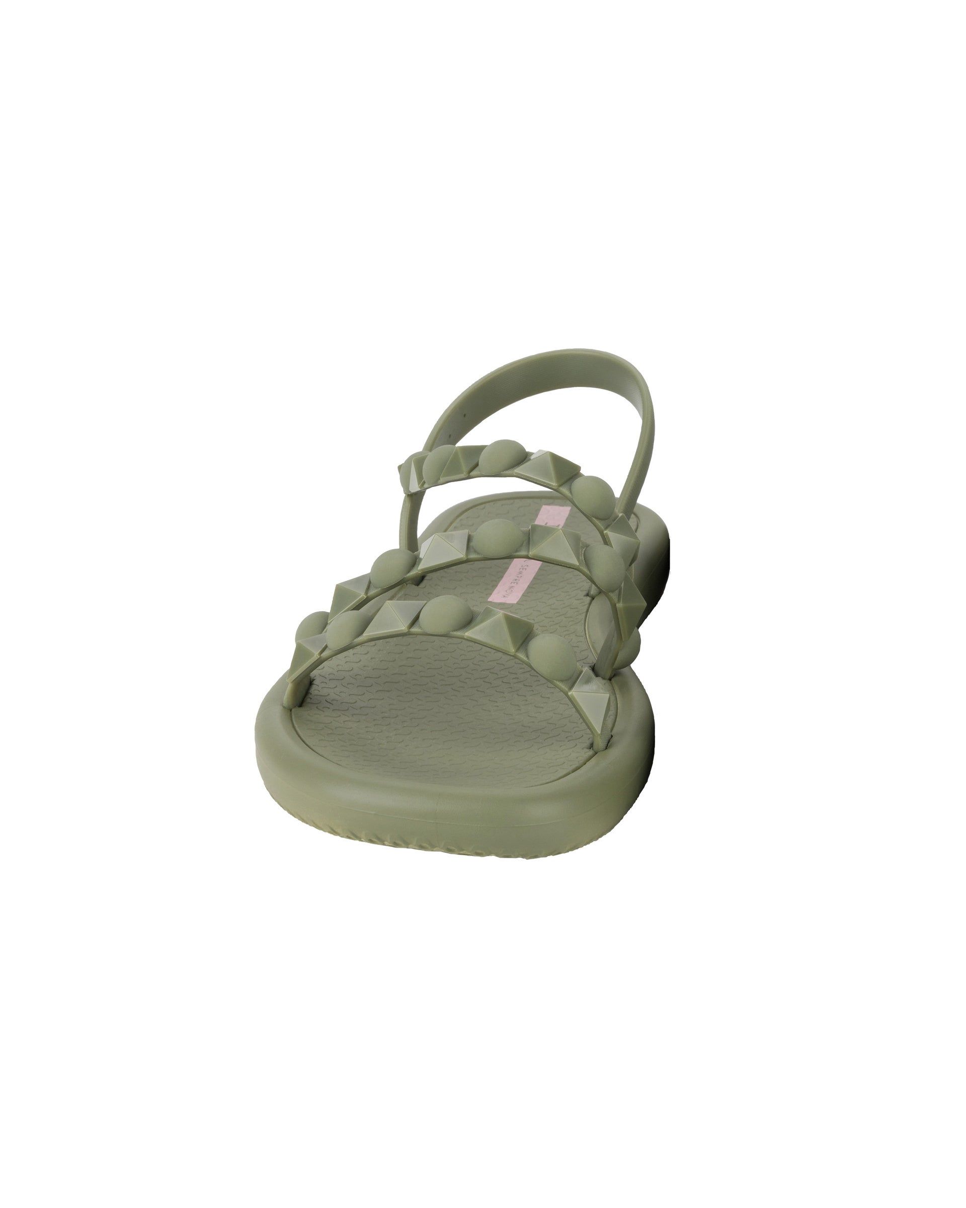 Sandały Damskie Ipanema Meu Sol Flatform Zielone | ZSJNWF-615