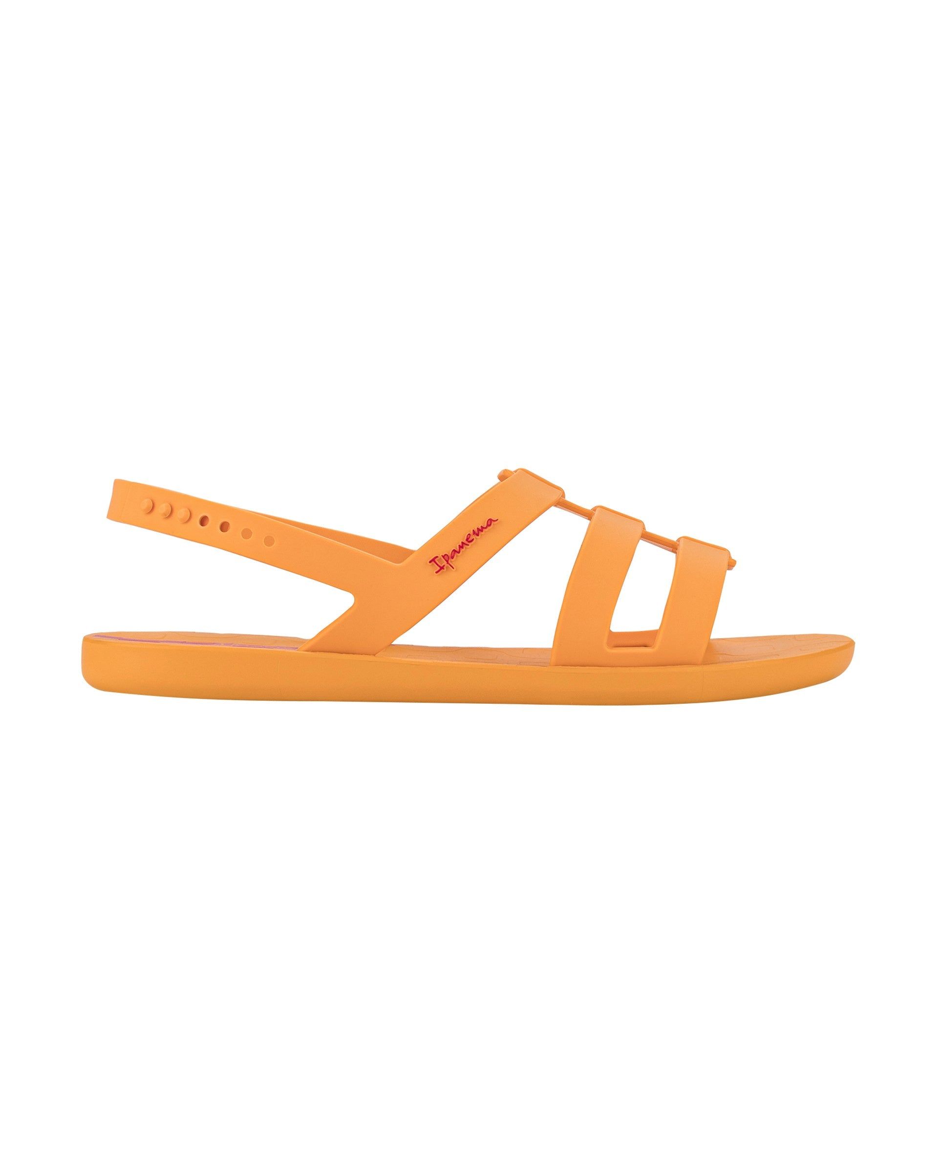 Sandały Damskie Ipanema Style Żółte Żółte | STGYDO-637