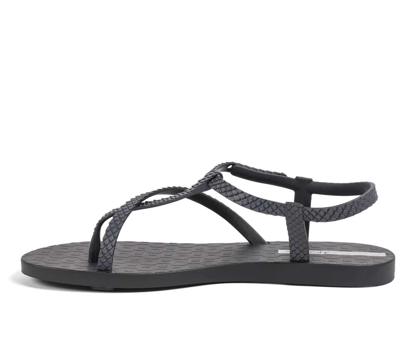 Sandały Damskie Ipanema Wish Czarne Ciemny Szare | CIHVNL-674