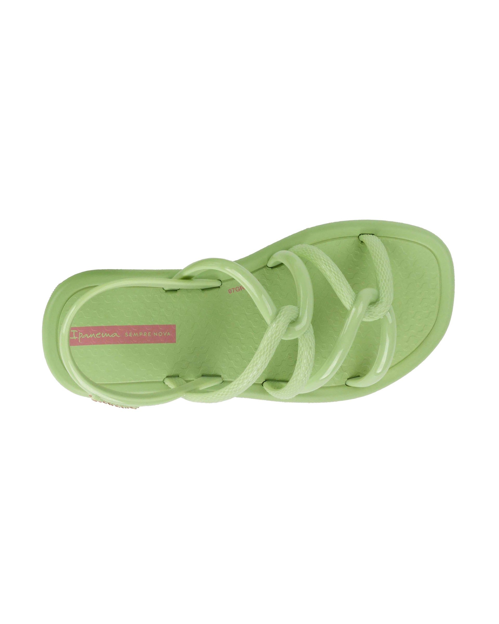 Sandały Dziecięce Ipanema Meu Sol Sandal Zielone | VMCZXW-351